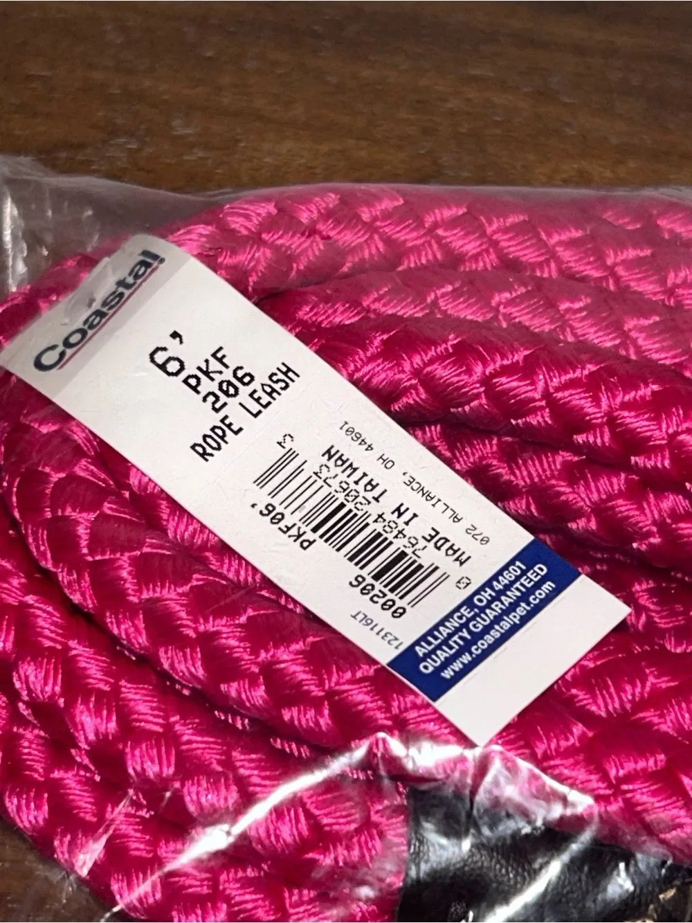 New, Coastal Braided 6” Leash